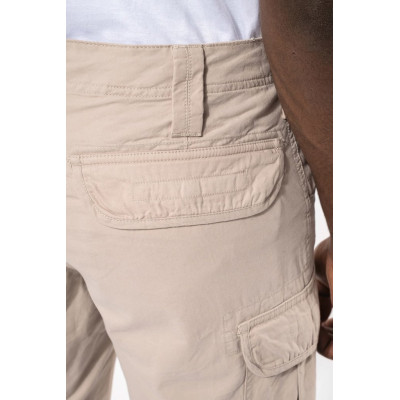 Multi pocket Bermuda shorts
